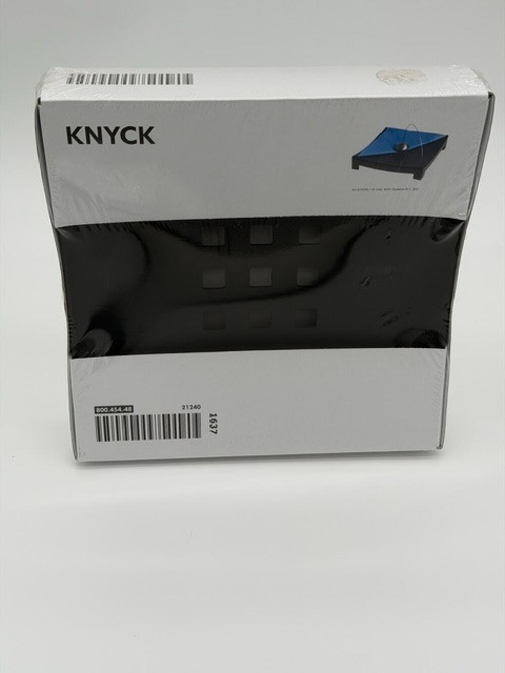 Ikea KNYCK Black Napkin Holder ~ New